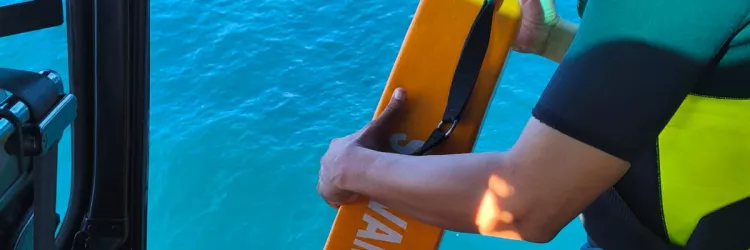 Graer atua no salvamento de passageiros de acidente náutico na Baía de Todos os Santos