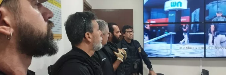 Autoridades se reúnem na operação