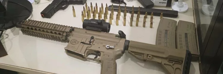 Forças da Segurança aumentam em 18% o número de armas apreendidas no 1° semestre