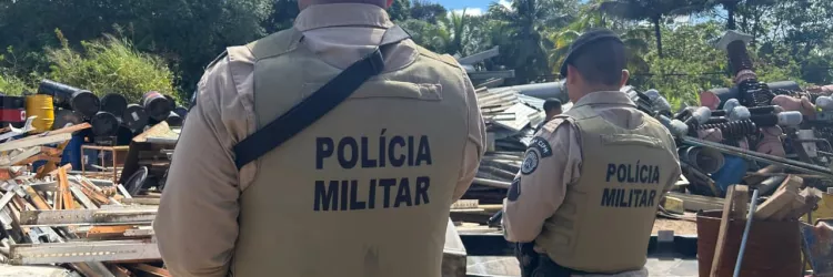 Mais de uma tonelada de cabos de alumínio é recuperada pela SSP em Salvador