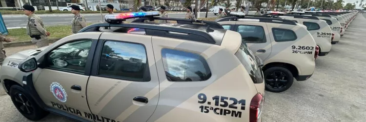 Governo da Bahia ultrapassa marca de 1.000 novas viaturas entregues em 2025