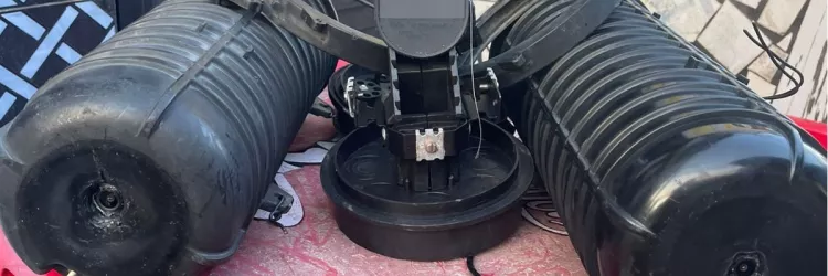 Câmeras apreendidas são exibidas