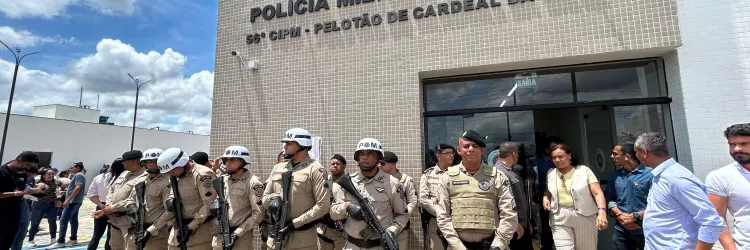 Município de Cardeal da Silva ganha nova Delegacia Territorial e Pelotão