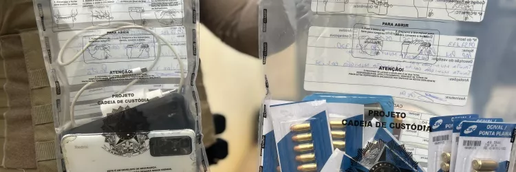 Operação Barút prende em flagrante policial militar suspeito de comercializar armas com integrantes de facção 