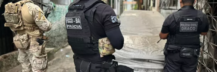Forças Estaduais e Federais miram tráfico de armas com a Operação Bomboniere