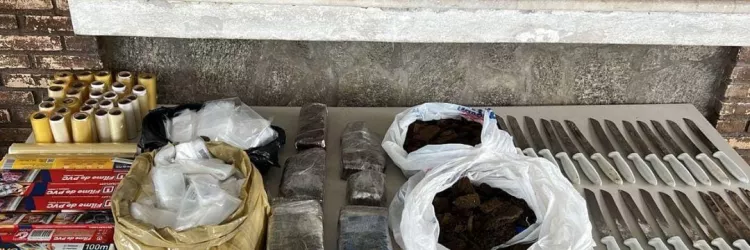 6kg de droga são apreendidos pela PM em Tancredo Neves