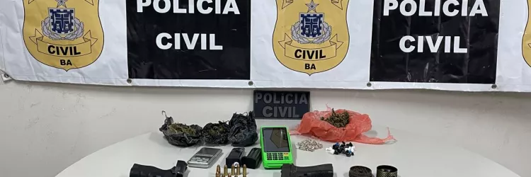 Dupla suspeita de tráfico de drogas e homicídios é presa durante ação conjunta em Valença