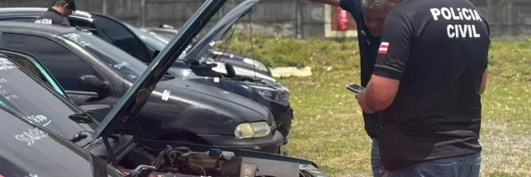 SSP, PM, PC, DPT, Detran e PRF deflagram a Operação Ressonância para combater roubos, furtos e adulteração de veículos