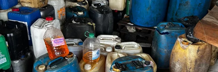 PM apreende mais de 1000 litros de combustíveis adulterados em Itabuna