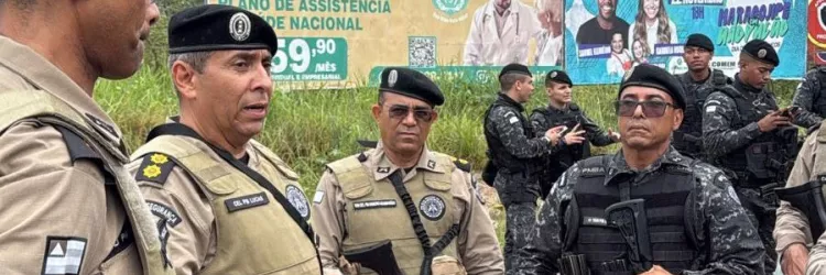 Batalhão de Choque chega a São Félix para reforçar combate à criminalidade no Recôncavo Baiano