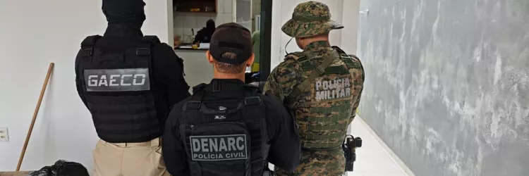 Polícia Civil cumpre mandados e prende suspeitos de tráfico durante a Operação Narke 5 no sul e extremo sul da Bahia