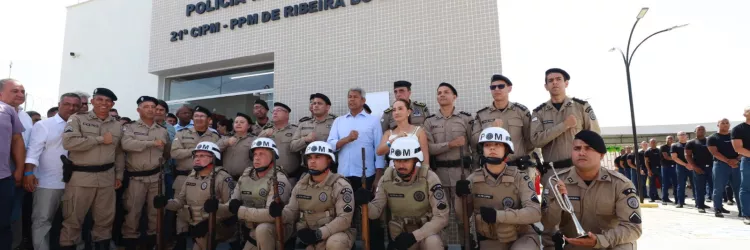 Novo Pelotão da Polícia Militar é inaugurado em Ribeira do Amparo