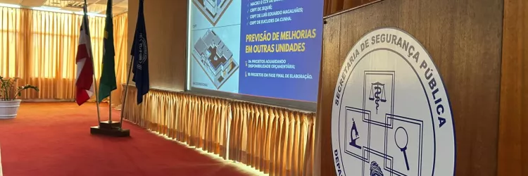 Polícia Técnica apresenta projeto de nova sede durante evento com servidores