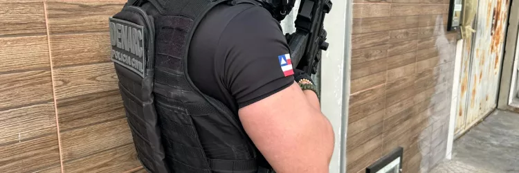 Operação Pandora prende suspeitos por tráfico e posse de arma em Vitória da Conquista