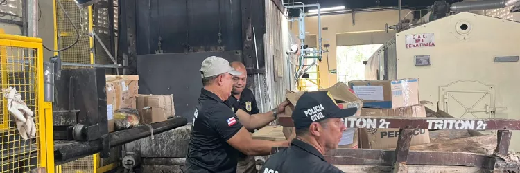 Polícia Civil incinera 400 quilos de entorpecentes em Itapetinga