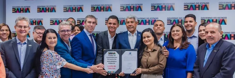 SSP e Prefeitura de Lauro de Freitas ampliam integração com assinatura de Termo de Cooperação 