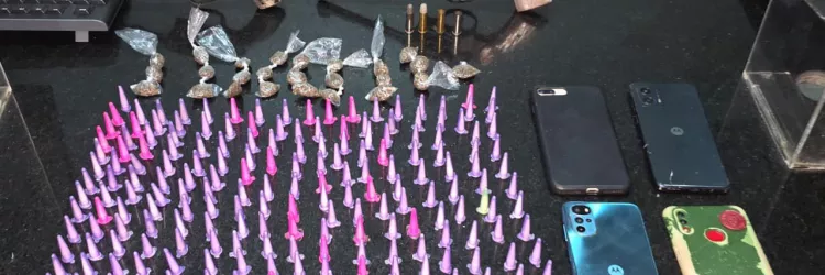 PC e PM apreendem armas e drogas pertencentes a grupo criminoso com atuação em Eunápolis