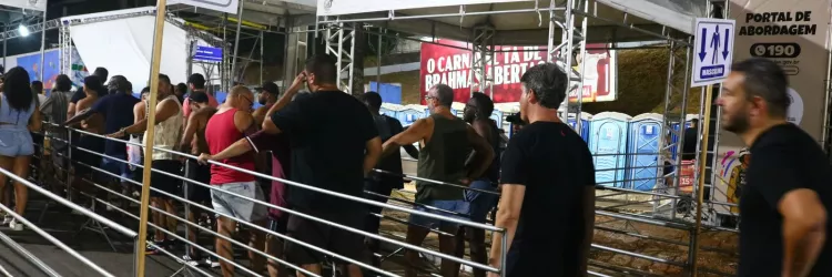 Portais de Abordagem reforçam esquema de segurança no Pipoco