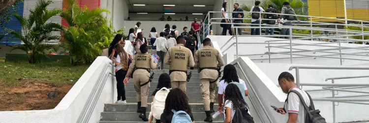 Batalhão Escolar da PMBA realiza hoje Operação Volta às Aulas 2026