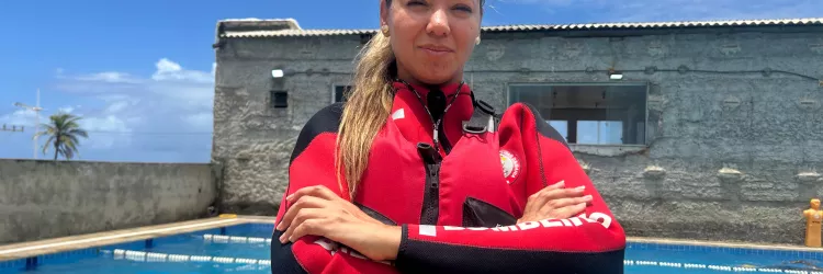 Com 25 anos de serviço, tenente-coronel comanda Batalhão Marítimo e se torna referência entre mulheres na Segurança Pública