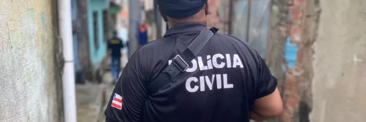 Suspeito de violência doméstica é preso pela Polícia Civil em Santo Estêvão