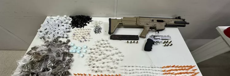 RONDESP apreende submetralhadora e revólver com grupo que invadiu e ocasionou morte de criança no Engenho Velho da Federação