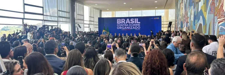Segurança Pública da Bahia participa do lançamento do Programa Brasil Contra o Crime Organizado