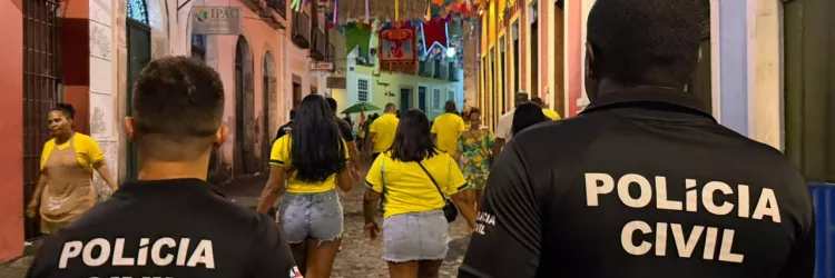 Polícia Civil recupera celulares e prende suspeito durante a Operação Contra-Ataque no Pelourinho