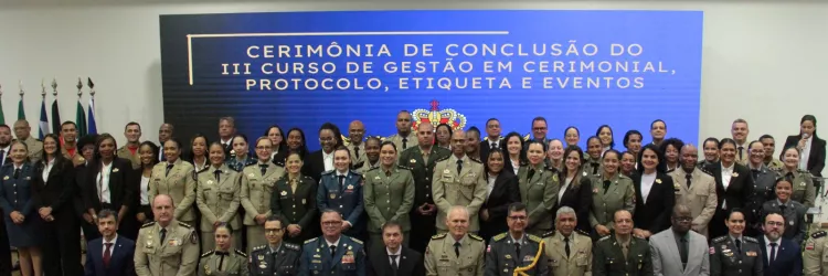 SSP forma 3ª turma de Curso de Cerimonial e Gestão de Eventos