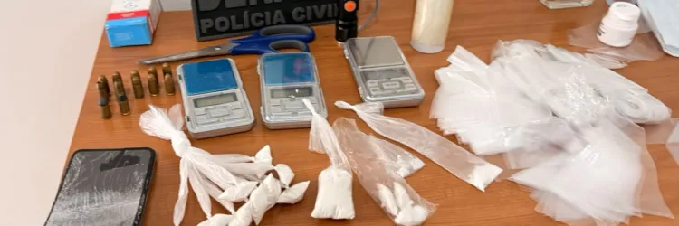 Motorista de aplicativo é preso por tráfico de drogas em Vitória da Conquista