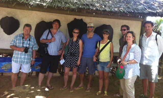 Os jornalistas visitaram famosos pontos da capital baiana, além de Imbassaí e Praia do Forte