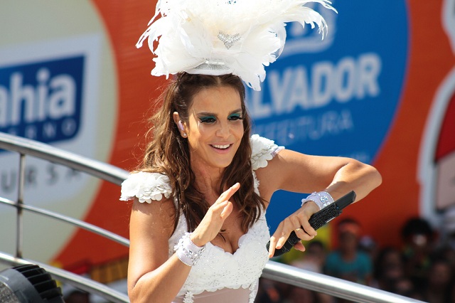 Embratur produzirá vídeo com imagens de Ivete Sangalo, cantando um jingle de promoção do País, durante o carnaval de Salvador 2014 Foto: Tatiana Azeviche/ Setur