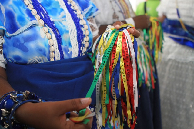 A Bahiatursa distribui material promocional e realiza contatos e parcerias no salão Foto: Tatiana Azeviche/ Setur