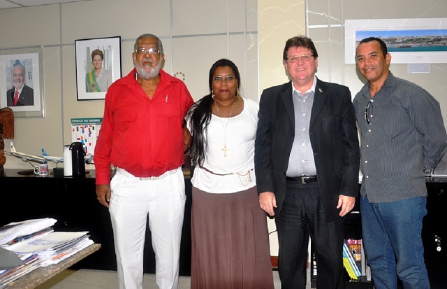 Presidente da Bahiatursa recebe representantes da Febaq Foto: Rita Barreto/Bahiatursa