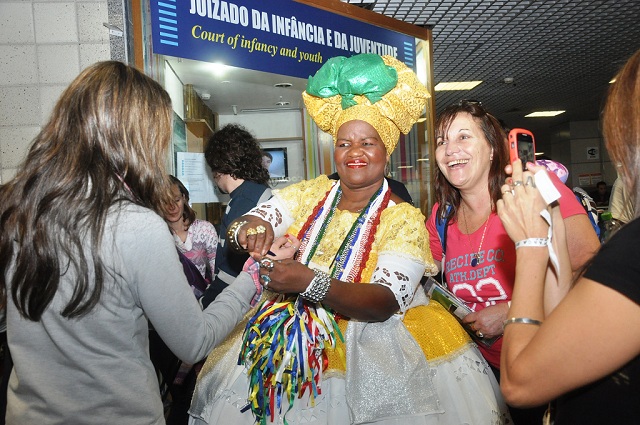 Receptivo contará com a ação de baianas distribuindo fitinhas do Senhor do Bonfim Foto Rita Barreto/Bahiatursa