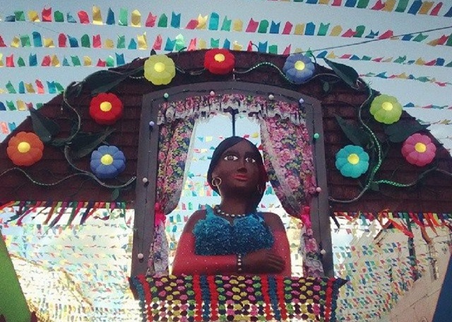 Decoração do São João da Bahia nos quatro cantos do Centro Histórico Foto: Sayuri C. Koshima/ Divulgação