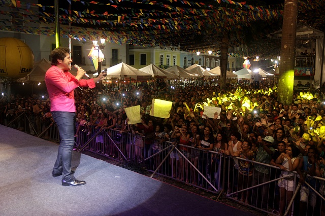 Daniel foi uma das principais atrações da noite de sábado Elói Corrêa/GOVBA