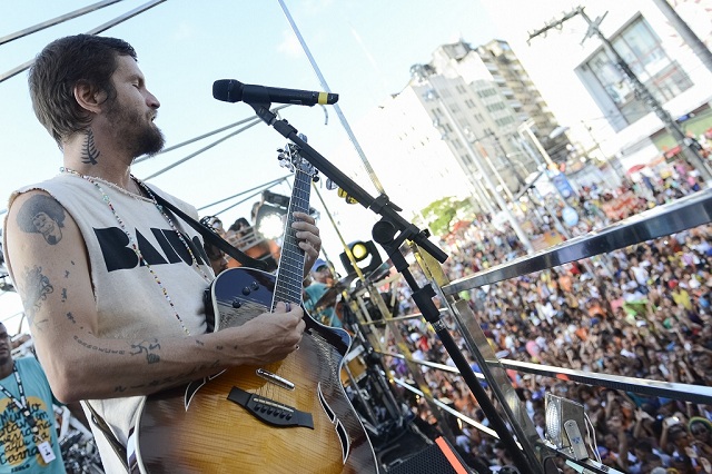 Saulo apresenta o tema Baiunidade, uma tentativa de revelar uma Bahia única Eder Mota/ Divulgação
