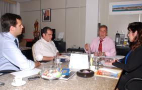 Reunião com representantes da Companhia Aérea Sata