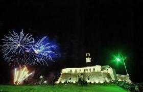 Reveillon 2013 no Farol da Barra - Foto: João Ramos - Bahiatursa, 01.01.2013