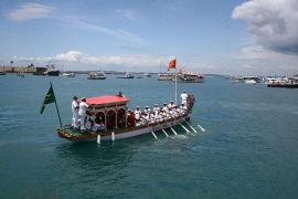 Procissão de Nossa Senhora dos Navegantes enfeitará as águas da Baía de Todos-os-Santos neste sábado (6) Foto Manu Dias - Secom