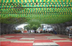 Estrutura do palco das quadrilhas_Foto Rita Barreto_Bahiatursa