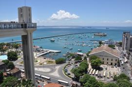 Elevador Lacerda e Baia de Todos os Santos  Foto Rita Barreto - Bahiatursa 640