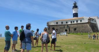 slide City Tour Operadores Argentinos (Farol da Barra). Foto Rita Barreto - Bahiatursa