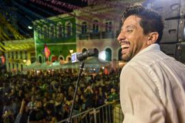 Banda Ú Tal do Xote - Largo do Pelourinho - Foto - Fabio Bouzas - Bahiatursa