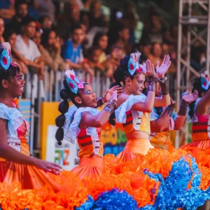 Estima-se que 3mil pessoas tenham passado pela arena montada pela Federação Baiana de Quadrilhas Juninas (FEBAQ)