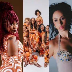 Luedji Luna, Larissa Luz, Sambaiana, Gabi Lins e Margareth Menezes