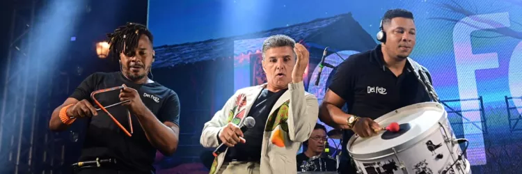 Grandes nomes da música e cultura nordestina, como Flávio José, Geraldo Azevedo, Alceu Valença e Adelmário Coelho, fizeram a alegria dos forrozeiros 