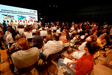 Obras de requalificação TCA