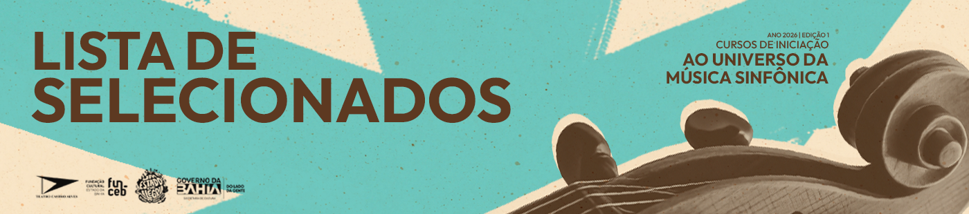 Banner Notícia Curso de Música TCA 2026.1